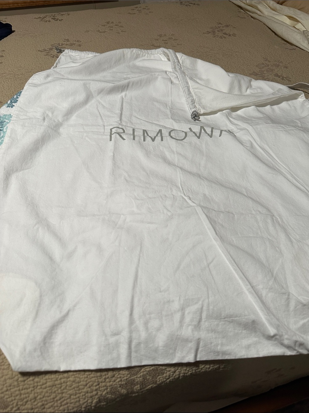 RIMOWA White Drawstring Dust Bag Large 29”x49” Nee